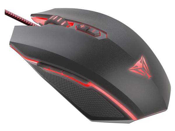 Mouse Gamer Patriot Viper V530, hasta 4000 dpi, 7 botones, RGB. Color Negro.