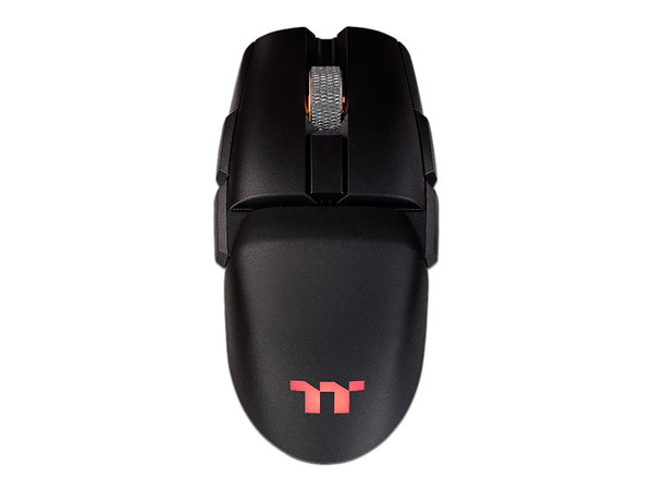 Mouse Gamer Inalámbrico Thermaltake ARGENT M5 Wireless RGB, Receptor USB, 16,000 DPI, Color Negro.