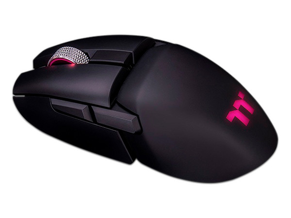 Mouse Gamer Inalámbrico Thermaltake ARGENT M5 Wireless RGB, Receptor USB, 16,000 DPI, Color Negro.