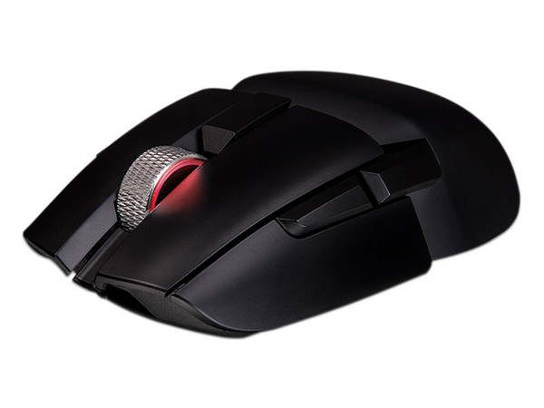 Mouse Gamer Inalámbrico Thermaltake ARGENT M5 Wireless RGB, Receptor USB, 16,000 DPI, Color Negro.