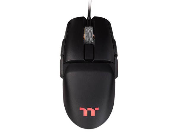 Mouse Gamer Óptico Thermaltake ARGENT M5, Ambidiestro, 8 botones, USB, 16,000dpi, Iluminación RGB. Color Negro.