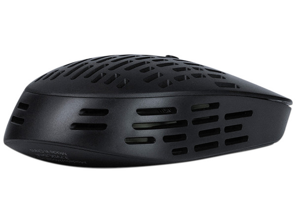Mouse Óptico Inalámbrico Vorago MO-208, Hasta 2400 Dpi, USB tipo C. Color Negro.