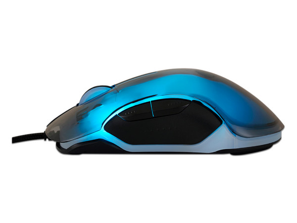 Mouse Gamer Vorago MO-505, RGB, hasta 12800 DPI, 3 Botones, Color Negro