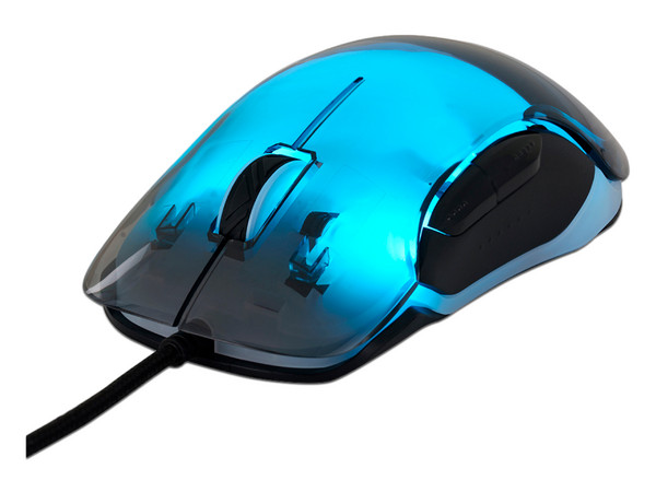 Mouse Gamer Vorago MO-505, RGB, hasta 12800 DPI, 3 Botones, Color Negro