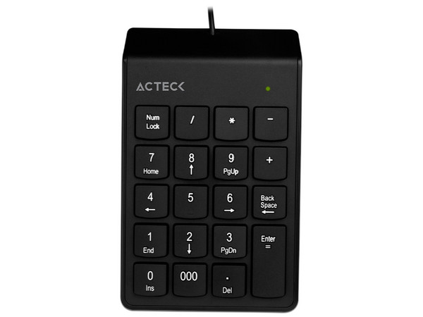 Teclado numérico Acteck TN220, USB. Color Negro.