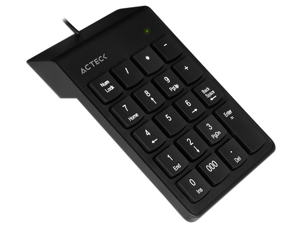 Teclado numérico Acteck TN220, USB. Color Negro.