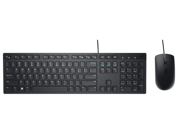Kit de Teclado y Mouse Óptico DELL M300C, Alámbrico, USB 2.0, Español.