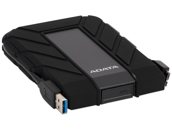 Disco Duro Portátil ADATA DashDrive Durable HD710 Pro de 2TB a prueba de agua y golpes, USB 3.0. Color Negro.