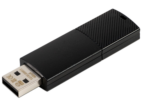 Unidad Flash USB 2.0 ADATA UV220 de 32 GB. Color Negro/Azul.
