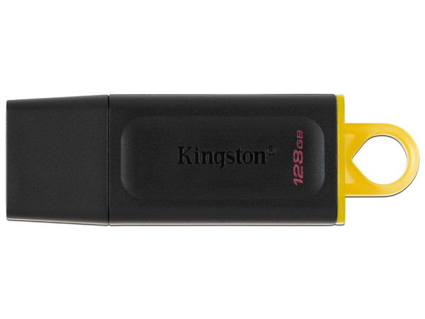Unidad Flash USB 3.2 Kingston DataTraveler Exodia de 128GB. Color Negro.