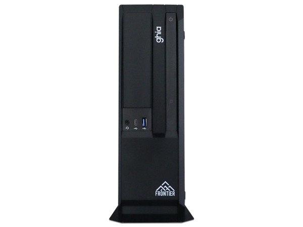 Desktop GHIA Frontier Slim 2.0,
Procesador Intel Pentium G G7400 (hasta 3.7 Ghz),
Memoria de 4GB DDR4,
SSD de 120GB,
Video UHD Graphics,
S.O. Windows 11 Pro (64 Bits),
Color Negra.