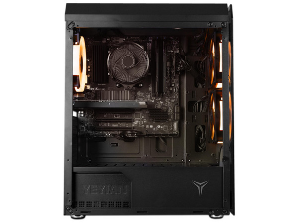 Desktop Gamer Yeyian Krypton 4500B-5501M,
Procesador AMD Ryzen 5 4500 (hasta 4.1 Ghz),
Memoria de 16GB DDR4,
SSD de 480GB,
Video Radeon RX550,
S.O. Windows 11 (Versión de prueba),
Color Negra.