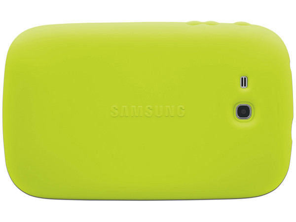 Tablet Samsung Galaxy Kids:
Procesador Quad Core (1.3 GHz),
Memoria RAM de 1GB,
Almacenamiento de 8GB,
Pantalla LED Multi touch de 7