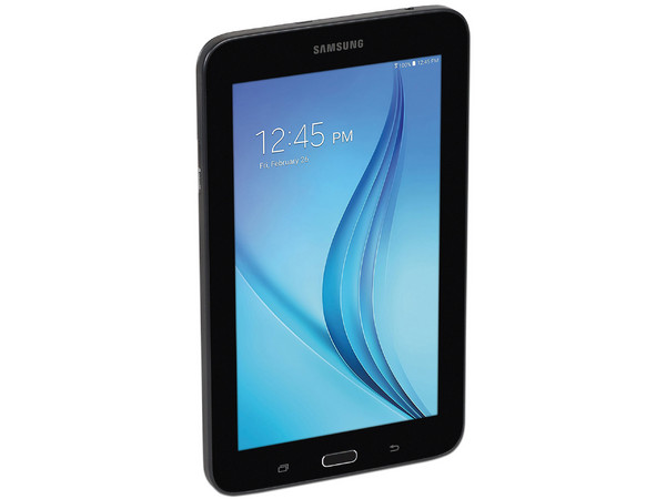 Tablet Samsung Galaxy Tab E Lite:
Procesador Quad Core (1.30 GHz),
Memoria RAM de 1GB, Almacenamiento de 8GB,
Soporta micro SD, Pantalla de 7.0