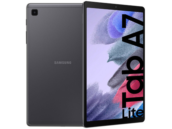 Tablet Samsung Galaxy Tab A7 Lite:
Procesador Octa Core (hasta 2.3 GHz),
Memoria RAM de 3GB,
Almacenamiento de 32GB,
Pantalla LED Multi-Touch de 8.7
