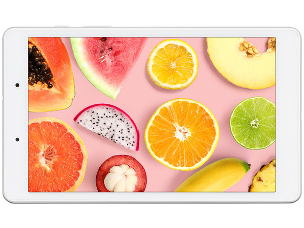 Tablet Samsung Galaxy Tab A:
Procesador Quad Core (2.0 GHz),
Memoria RAM de 2GB,
Almacenamiento de 32GB,
Pantalla LED Multi touch de 8