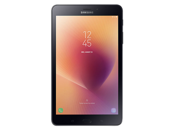 Tablet Samsung Galaxy Tab A:
Procesador Quad-Core(1.40 GHz),
Memoria RAM de 2GB, Almacenamiento de 16GB,
Pantalla de 8