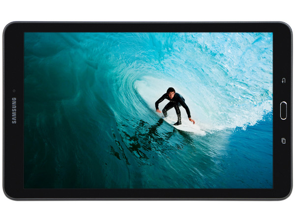 Tablet Samsung Galaxy Tab E:
Procesador Quad Core (1.3 GHz),
Memoria RAM de 1.5GB, Almacenamiento de 8GB,
Soporta micro SD, Pantalla de 9.6