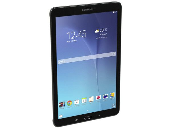 Tablet Samsung Galaxy Tab E:
Procesador Quad Core (1.3 GHz),
Memoria RAM de 1.5GB, Almacenamiento de 8GB,
Soporta micro SD, Pantalla de 9.6