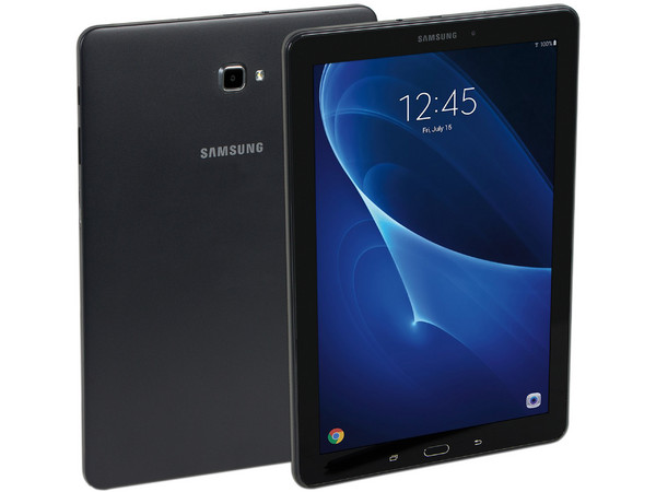 Tablet Samsung Galaxy Tab A: Procesador Exynos 7870 Octa-Core (hasta 1.6GHz), Memoria RAM de 2GB, Almacenamiento de 16GB, Soporta micro SD, Pantalla de 10.1