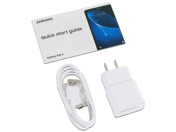 Tablet Samsung Galaxy Tab A: Procesador Exynos 7870 Octa-Core (hasta 1.6GHz), Memoria RAM de 2GB, Almacenamiento de 16GB, Soporta micro SD, Pantalla de 10.1