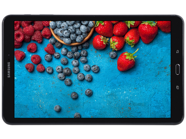 Tablet Samsung Galaxy Tab A:
Procesador Samsung Exynos 7870 Octa-Core (1.59 GHz),
Memoria RAM de 2GB, Almacenamiento de 16GB,
Soporta micro SD, Pantalla de 10.1