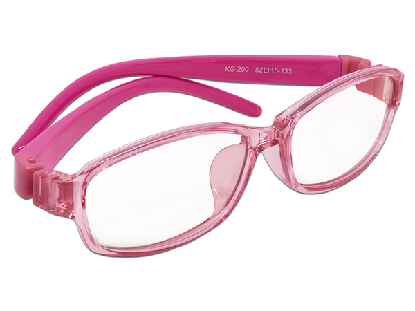 Lentes Gamer Game Factor KG-200 Kids, Anti Luz Azul. Color Rosa.