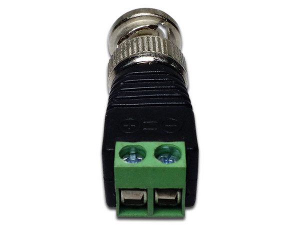 Conector Saxxon PSUBR14 plug Macho a BNC Macho terminales tipo torinillo(10 piezas).