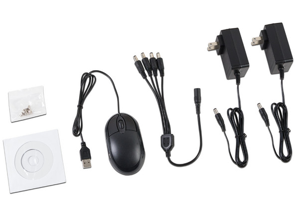 Kit de Vigilancia ZKTeco 3104XECLKIT con DVR de 4 canales BNC, 1080p y 4 Cámaras de Vigilancia de 1/4
