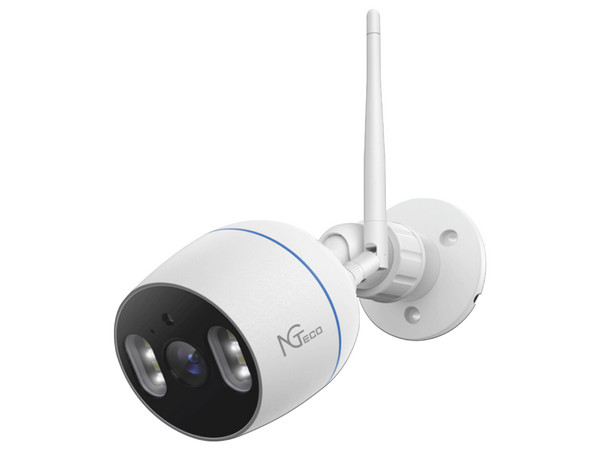 Cámara de vigilancia IP tipo bullet ZKTECO NGC501 de 2MP, Resolución 1080P, Lente 3.6mm, Visión Nocturna.