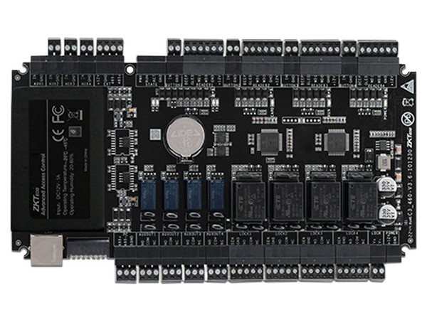Panel de Control de Acceso ZKTeco C3-400Plus Package B, RFID, 4 Puertas, 8 Vías, Capacidad para 100,000 Usuarios y Tarjetas, Códigos QR Dinámicos, Push SDK.