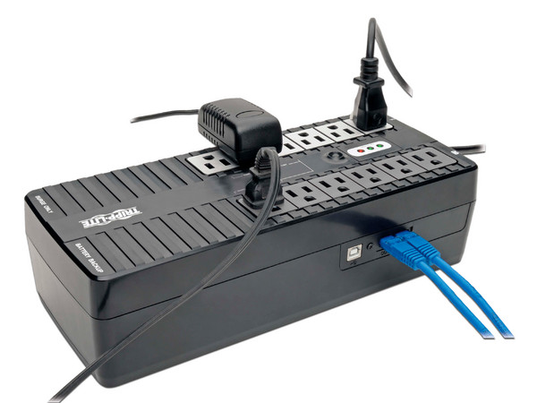 UPS Tripp Lite ECO750UPS de 750VA(450W) con USB y 12 contactos.