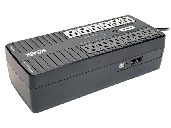 UPS Tripp Lite ECO750UPS de 750VA(450W) con USB y 12 contactos.