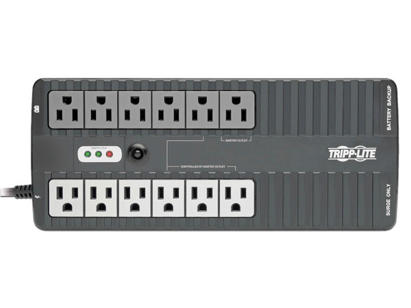 UPS Tripp Lite ECO750UPS de 750VA(450W) con USB y 12 contactos.
