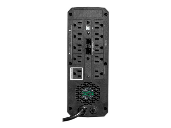 UPS Tripplite Gamer SMART1200PSGLCD Onda sinusoidal 1200VA/700W, con 10 Contactos NEMA 5-15R, USB, Con Regulador de Voltaje.