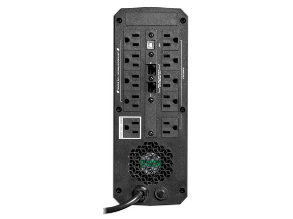 No-Break UPS Gamer Tripp Lite SMART1500PSGLCD de 1550VA / 900W con 10 contactos NEMA 5-15R, Pantalla LCD, 120V.