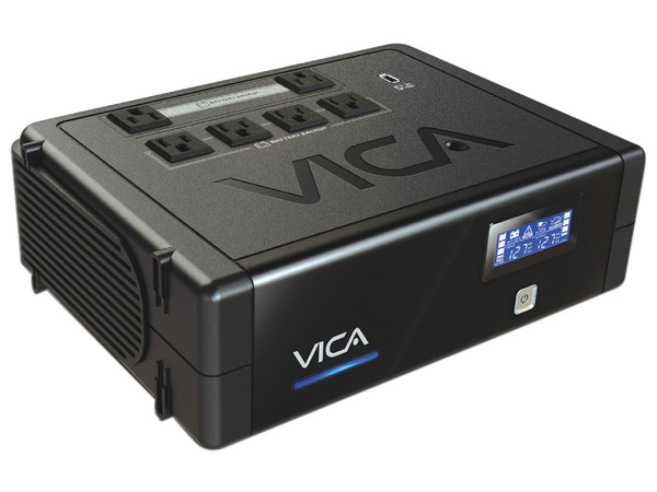 No-Break Vica B-Flow Revolution 900 de 900VA (500W) con 6 conexiones Nema 5-15R.
