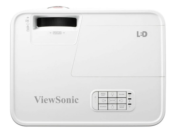 Proyector Viewsonic LS560WH, LED, 3000 lúmenes ANSI, WXGA (1200x800), Alcance estándar, Blanco.