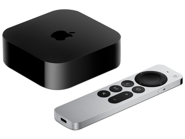 Apple TV 4K (3era Generación) de 64GB. Color Negro / Plateado.