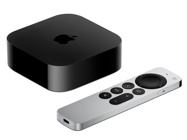 Apple TV 4K (3era Generación) de 128GB. Color Negro / Plateado.