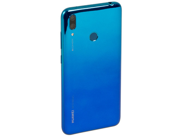 Smartphone Huawei Y7 2019:
Procesador Octa Core (hasta 1.80 GHz),
Memoria RAM de 3GB,
Almacenamiento de 32GB,
Pantalla LED de 6.2
