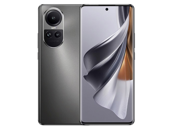 Smartphone OPPO Reno10 5G:
Procesador MediaTek Dimensity 7050 (hasta 2.6 GHz),
Memoria RAM de 8GB, Almacenamiento de 256GB,
Pantalla AMOLED de 6.7