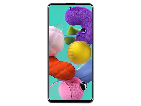 Smartphone Samsung Galaxy A51:
Procesador Octa core (hasta 2.30 GHz),
Memoria RAM de 4GB, Almacenamiento de 128GB,
Pantalla Super AMOLED de 6.3