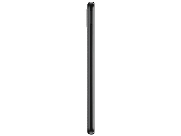 Smartphone Samsung Galaxy A02:
Procesador Quad core (hasta 1.5GHz),
Memoria RAM de 3GB, Almacenamiento de 32GB,
Pantalla LED Multi Touch de 6.5