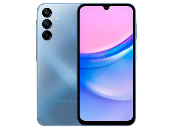 Smartphone Samsung Galaxy A15:
Procesador Octa Core (hasta 2.2 GHz),
Memoria RAM de 6GB,
Almacenamiento de 128GB,
Pantalla AMOLED Multi-Touch de 6.5