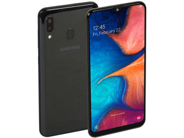 Smartphone Samsung Galaxy A20:
Procesador Octa Core (hasta 1.60GHz),
Memoria RAM de 3GB, Almacenamiento de 32GB,
Pantalla Super AMOLED de 6.2