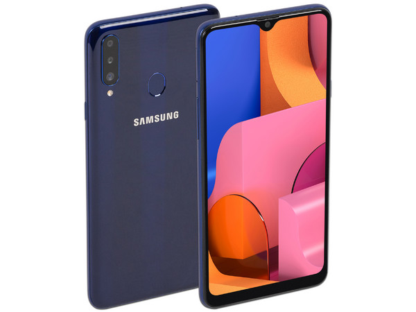Smartphone Samsung Galaxy A20s:
Procesador Octa core (hasta 1.80 GHz),
Memoria RAM de 3GB, Almacenamiento de 32GB,
Pantalla LED Multi Touch de 6.4