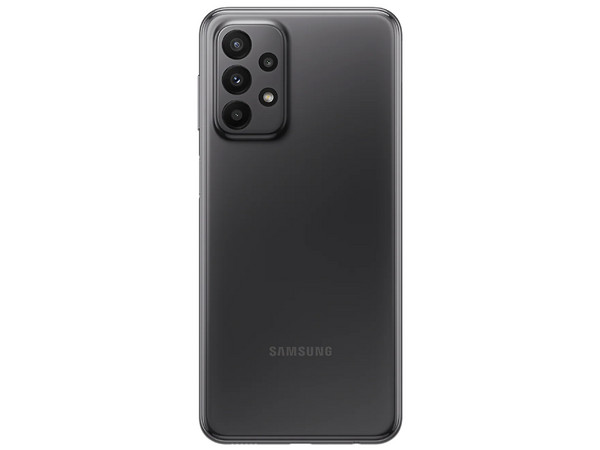 Smartphone Samsung Galaxy A23:
Procesador Octacore (hasta 1.9GHz),
Memoria RAM de 4GB, Almacenamiento de 128GB,
Pantalla LCD TFT de 6.6