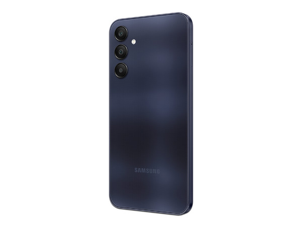 Smartphone Samsung Galaxy A25 5G:
Procesador Octa Core (hasta 2.4 GHz),
Memoria RAM de 6GB, Almacenamiento de 128GB,
Pantalla LED Multi-Touch de 6.5