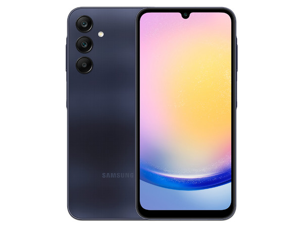 Smartphone Samsung Galaxy A25 5G:
Procesador Octa Core (hasta 2.4 GHz),
Memoria RAM de 6GB, Almacenamiento de 128GB,
Pantalla LED Multi-Touch de 6.5